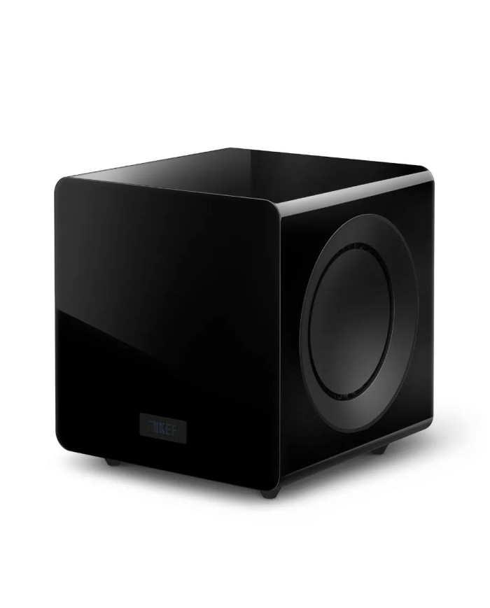 Subwoofer Dual Force-Cancelling  da 9" Kef KC92 Nero Laccato