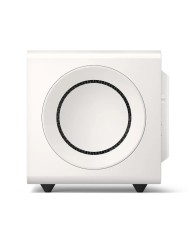 Subwoofer potente con cancellazione di forza Kef KC92 Bianco