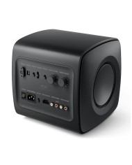 Subwoofer doppio woofer Uni-Core compatto Kef KC62 Nero Carbone