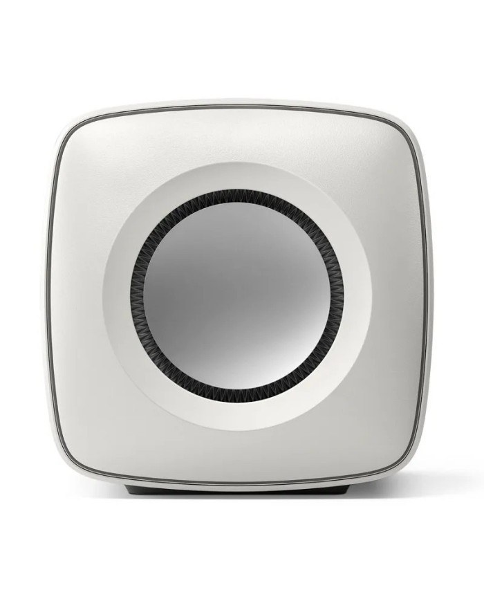 Subwoofer ultra potente Uni-Core Kef KC62 Bianco Minerale