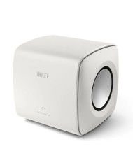 Subwoofer ultra potente Uni-Core Kef KC62 Bianco Minerale