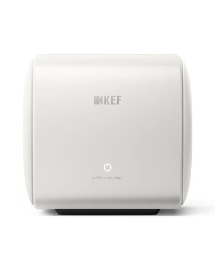 Subwoofer ultra potente Uni-Core Kef KC62 Bianco Minerale