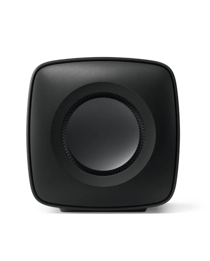 Subwoofer doppio woofer Uni-Core compatto Kef KC62 Nero Carbone