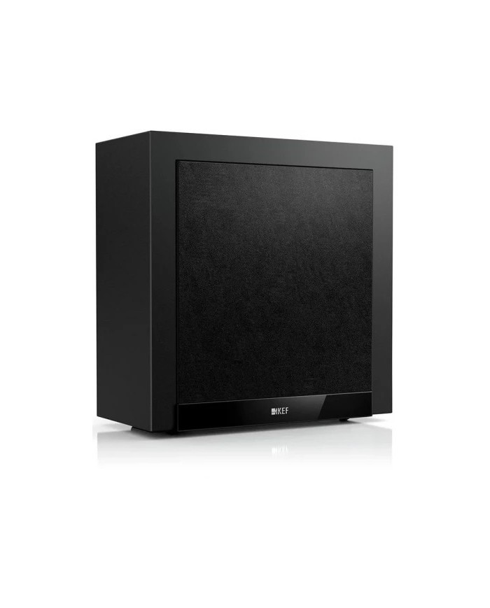 Subwoofer attivo sottile con driver da 25 cm Kef T2 Black