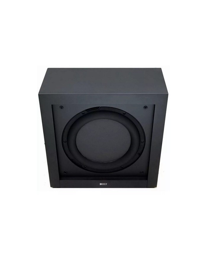 Subwoofer attivo sottile con driver da 25 cm Kef T2 Black