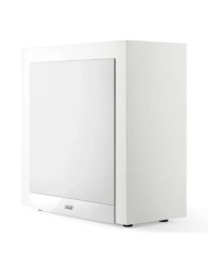 Subwoofer attivo sottile con woofer da 25 cm Kef T2 Bianco