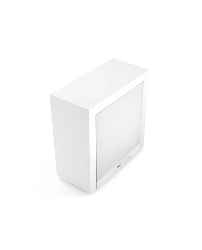 Subwoofer attivo sottile con woofer da 25 cm Kef T2 Bianco