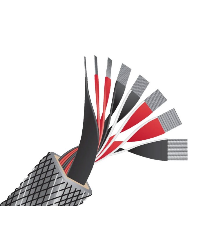 Cavo diffusori terminato Wireworld Platinum Eclipse 10