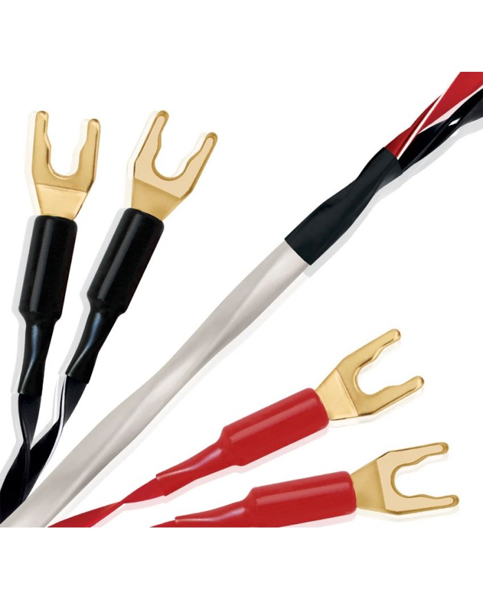 Cavo per diffusori terminato banana o forcella  Wireworld LUNA 8 BIWIRE