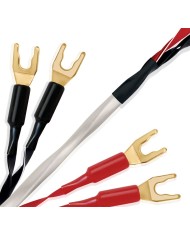 Cavo per diffusori terminato banana o forcella Wireworld Luna 10 Biwire