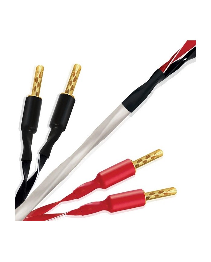 Cavo per diffusori terminato banana o forcella Wireworld Luna 10 Biwire