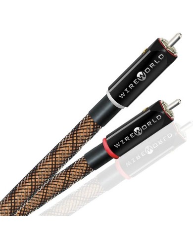 Cavo di segnale audio stereo RCA-RCA Wireworld Eclipse 10