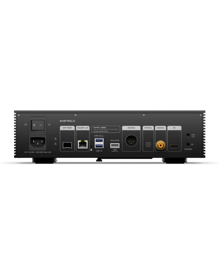 Eversolo T8 Pure Transport streamer audio senza DAC trasporto preciso