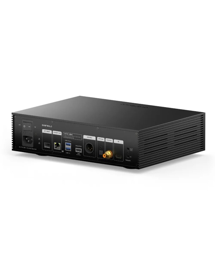 Eversolo T8 Pure Transport streamer audio senza DAC trasporto preciso