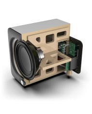 Subwoofer attivo cassa chiusa 12" Q Acoustics SUB120 Bianco