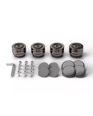 IsoAcoustics Gaia III Neo Dark Chrome (max 32kg) Piedini di isolamento audio