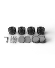 IsoAcoustics Gaia II Neo Black (max 55kg) Piedini di isolamento audio