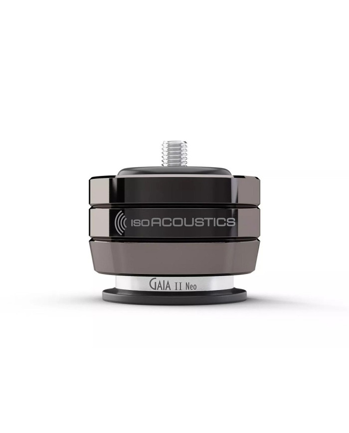 Piedini isolanti audio IsoAcoustics Gaia II Neo Dark Chrome