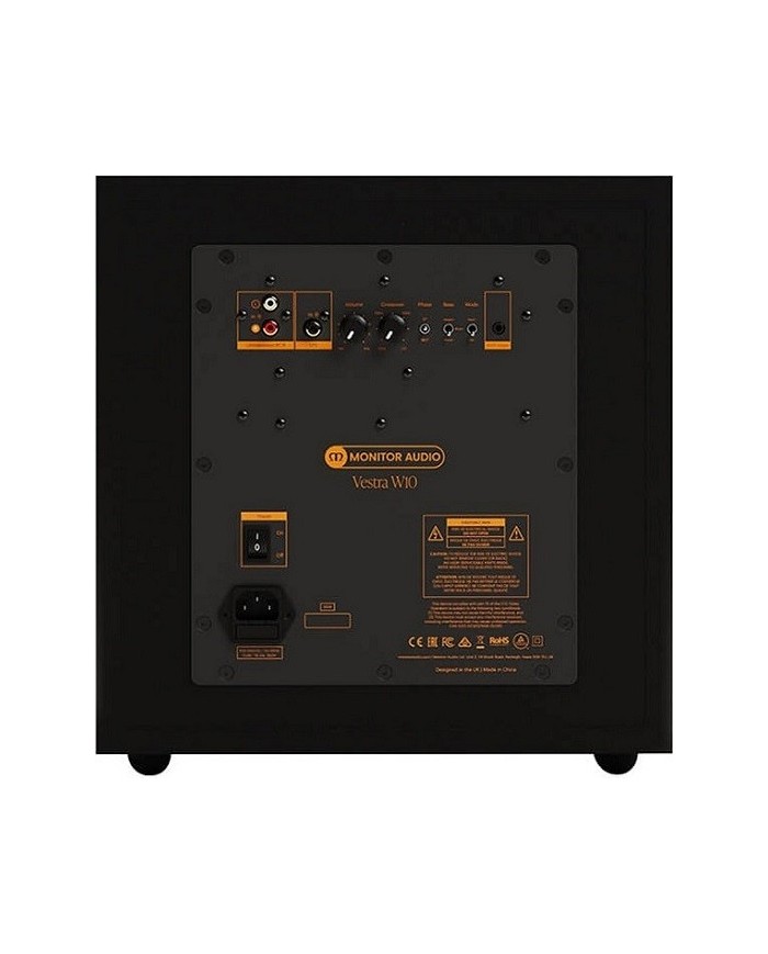 Subwoofer da 10" con DSP Monitor Audio Vestra W10 Satin Black
