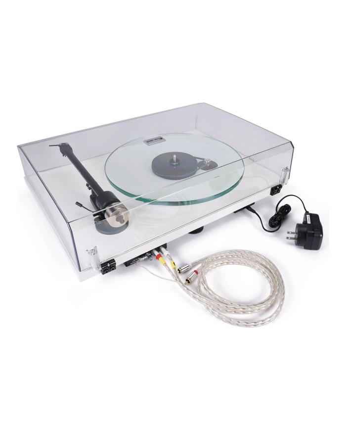 Giradischi con phono MM Pro-Ject T2 Super Phono Satin White