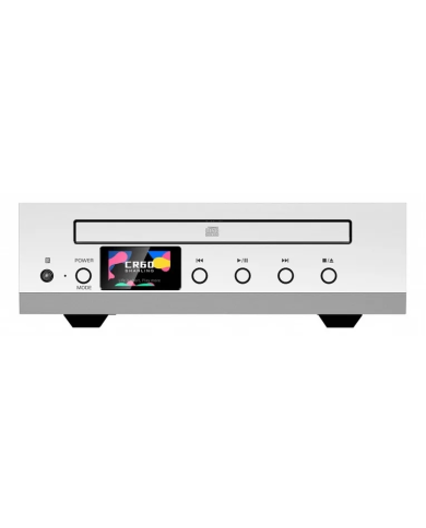 Shanling CR60 trasporto CD e ripper con meccanica Philips e laser Sanyo HD850 Silver