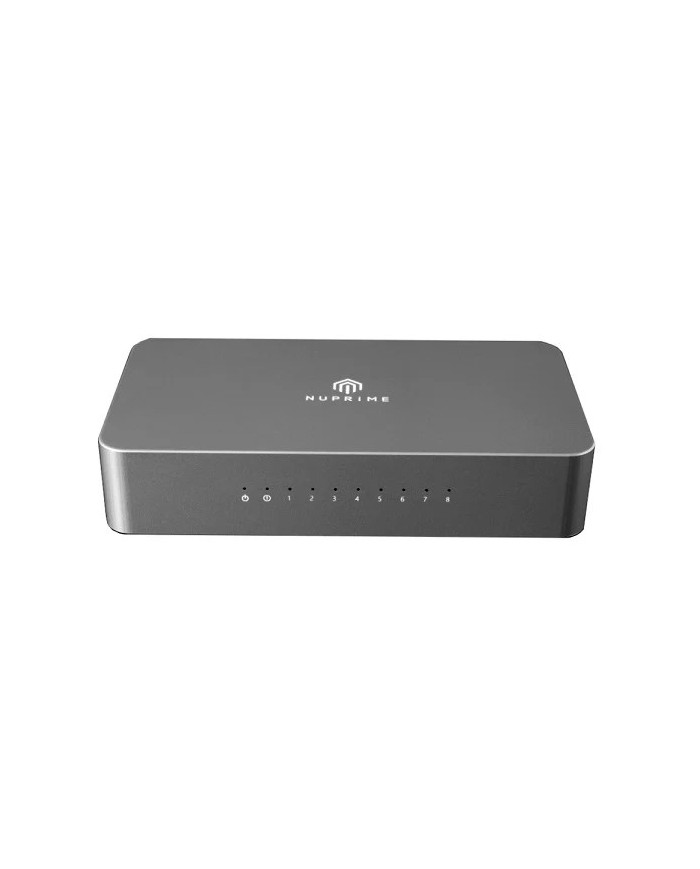 Switch di rete Gigabit Ethernet a 8 porte Nuprime Omnia SW-8