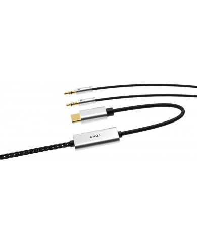 Cavo per cuffie USB-C all-in-one DAC lungo 1.3 m Aune ARU1