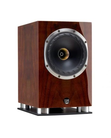 Fyne Audio F500SP Coppia diffusori da stand con tecnologia IsoFlare BassTrax  Walnut Piano Gloss