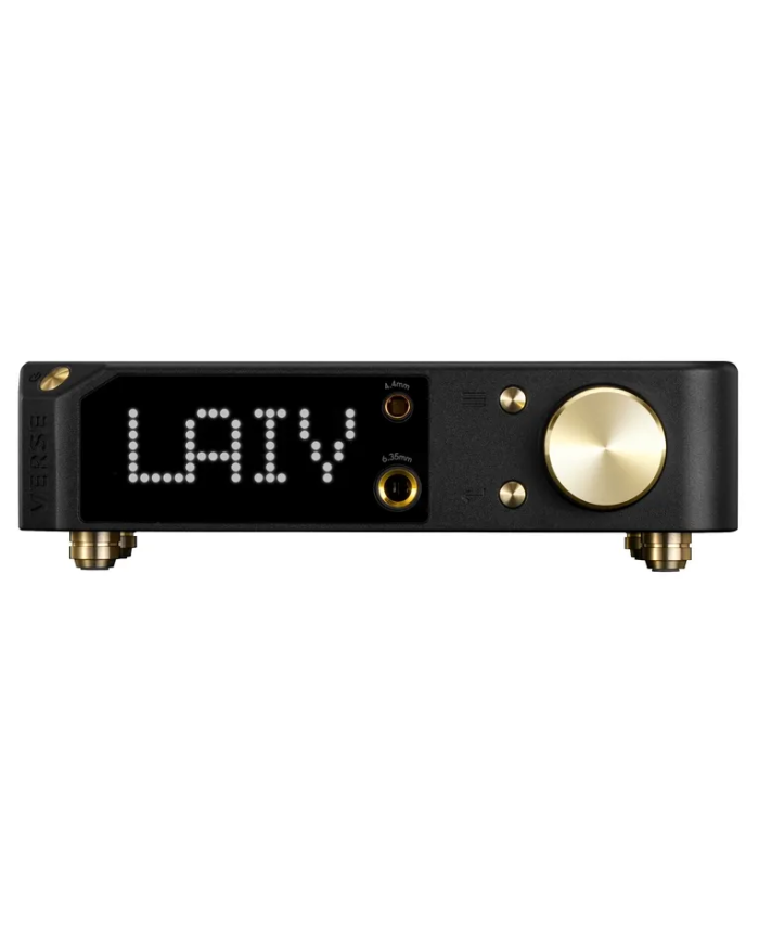 LAiV Crescendo VERSE Black DAC R-2R preampli e ampli cuffie