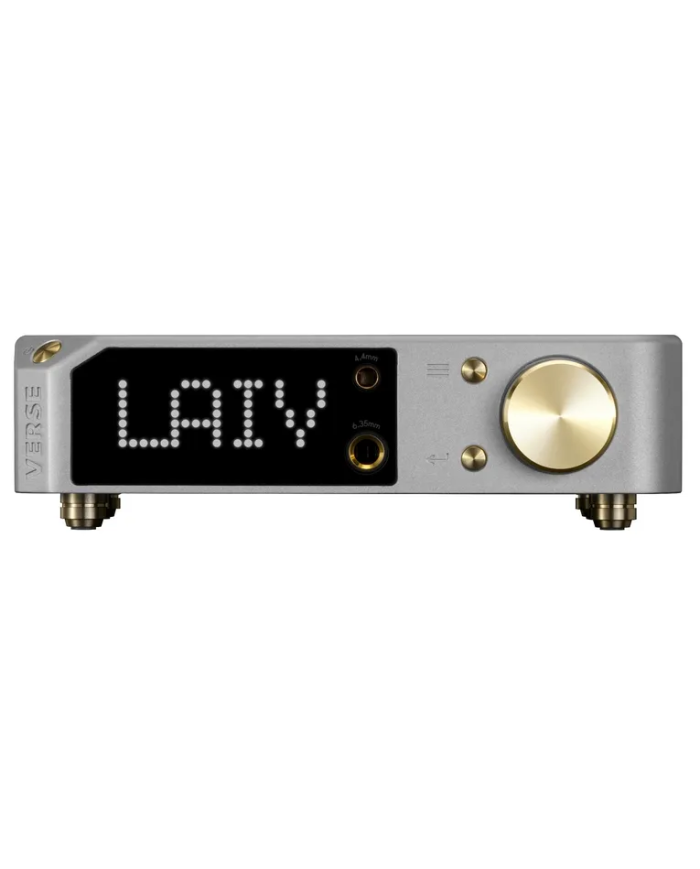 LAiV Crescendo VERSE Silver DAC R-2R amplificatore cuffie
