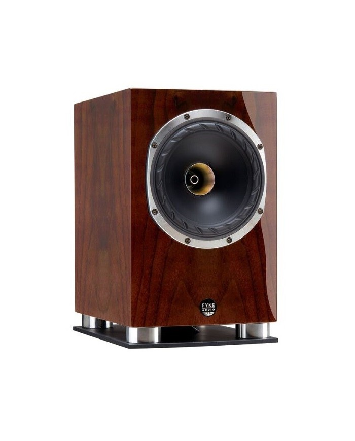 Diffusori bookshelf BassTrax Fyne Audio F500SP Gloss Walnut