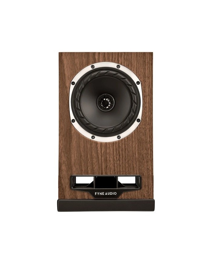 Bookshelf tecnologia IsoFlare BassTrax Fyne Audio F5S Walnut