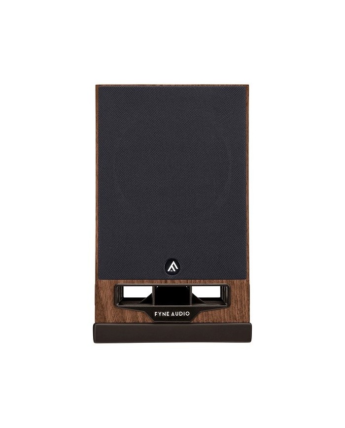 Bookshelf tecnologia IsoFlare BassTrax Fyne Audio F5S Walnut