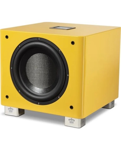 Sub driver fibra carbonio REL Acoustics T9x SE Le Mon Yellow