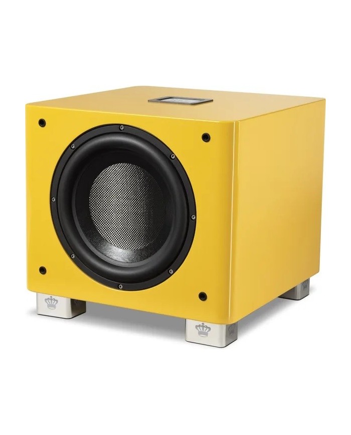 Sub driver fibra carbonio REL Acoustics T9x SE Le Mon Yellow