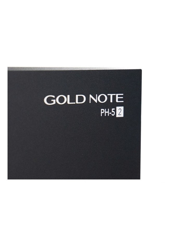 Pre Phono MM/MC con curve RIIA Gold Note PH-5.2 Nero