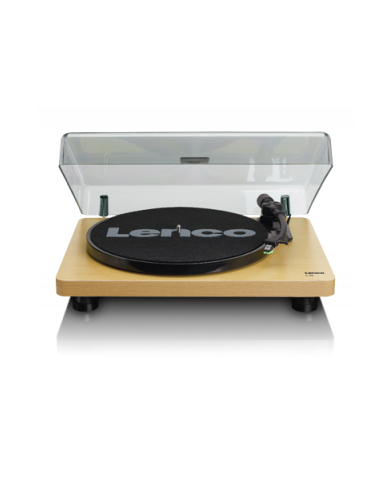 LENCO L-30 WOOD GIRADISCHI PRE INTEGRATO PUNTINA E COPERCHIO INCLUSI NUOVO