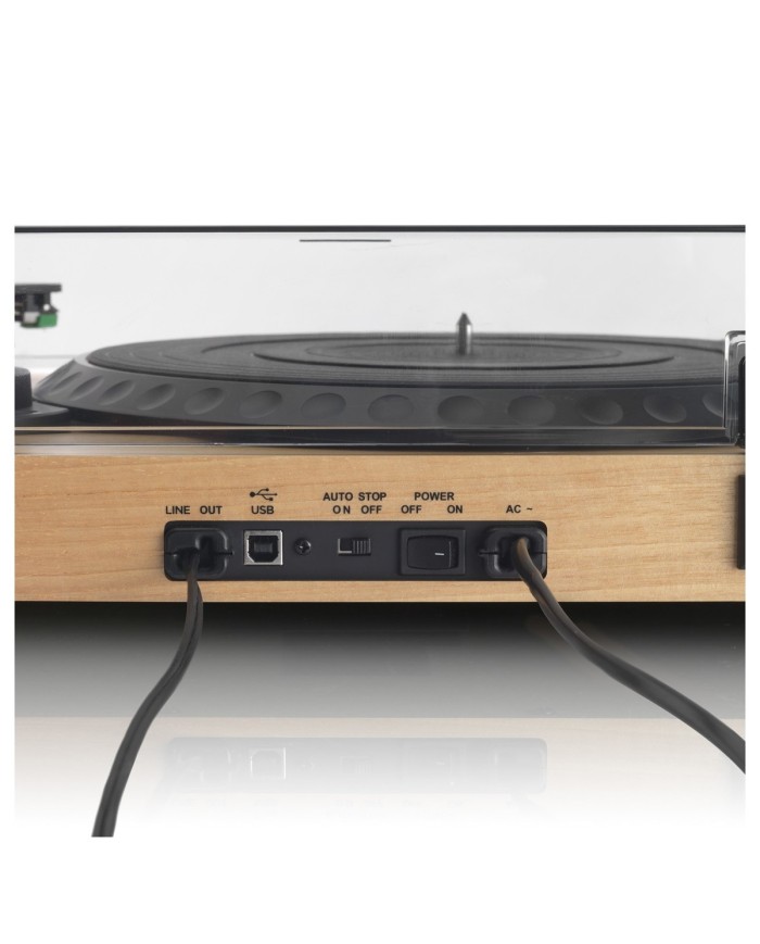 LENCO L-174 GIRADISCHI IN VETRO CON USB E PRE FONO INTEGRATO NUOVO GARANZIA ITALIA