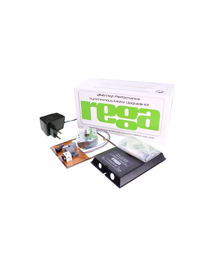 REGA 24V MOTOR UPGRADE KIT CON MOTORE 24v PER GIRADISCHI TIPO VECCHIO 12V