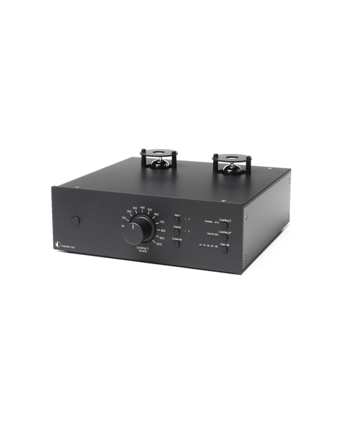 Pro-Ject TUBE BOX DS2 Phono a Valvole MM MC Nero