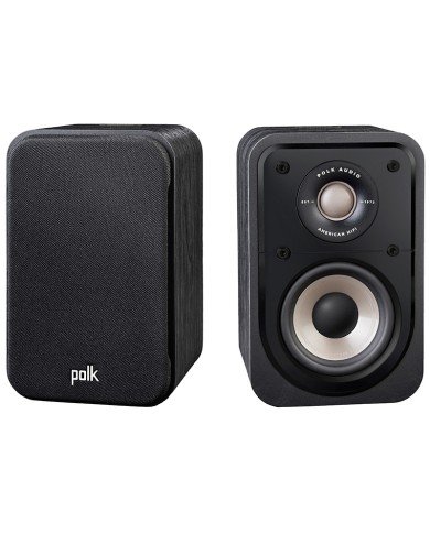 Polk Audio S10e Coppia Diffusori da Stand 2 vie Bass Reflex Nero