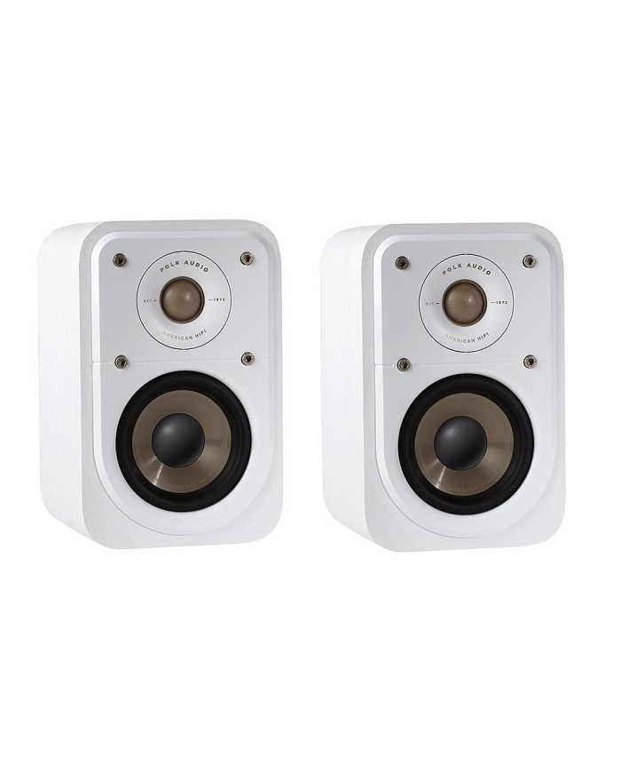 Polk Audio S10e Coppia Diffusori da Stand 2 vie Bass Reflex Bianco