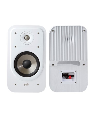 Polk Audio s20e Coppia Diffusori da Stand 2 vie Bass Reflex Bianco