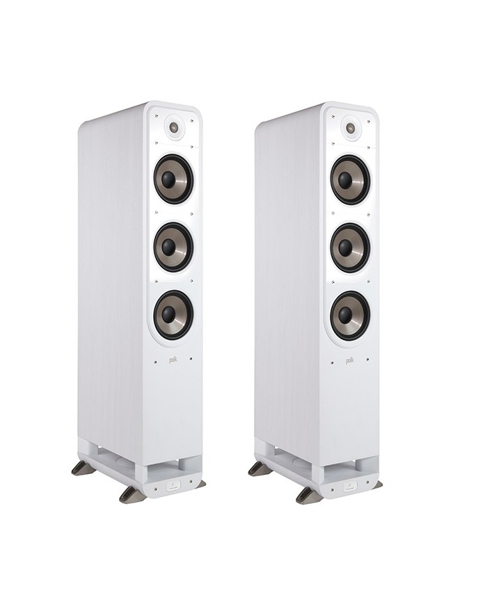 Polk Audio S60s Coppia Diffusori da Pavimento 3 vie Bass Reflex Bianco