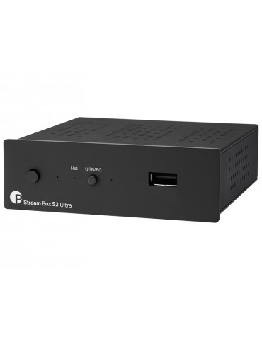 Pro-ject Stream Box S2 Ultra nero Streamer di rete ad alta risoluzione PCM 32bit/352.8KHz e DSD256