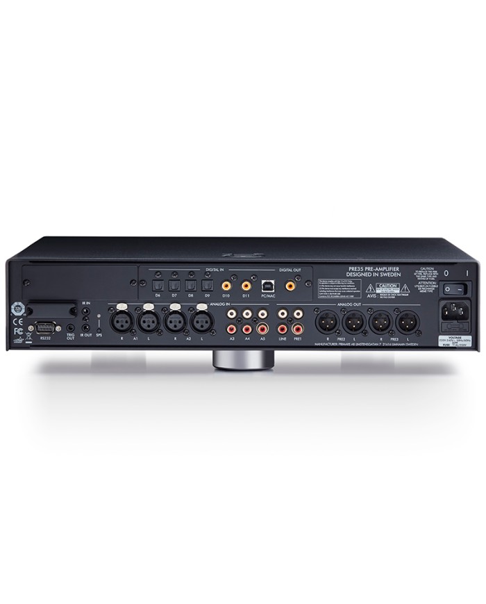 primare pre35 dac nero  preamplificatore bilanciato
