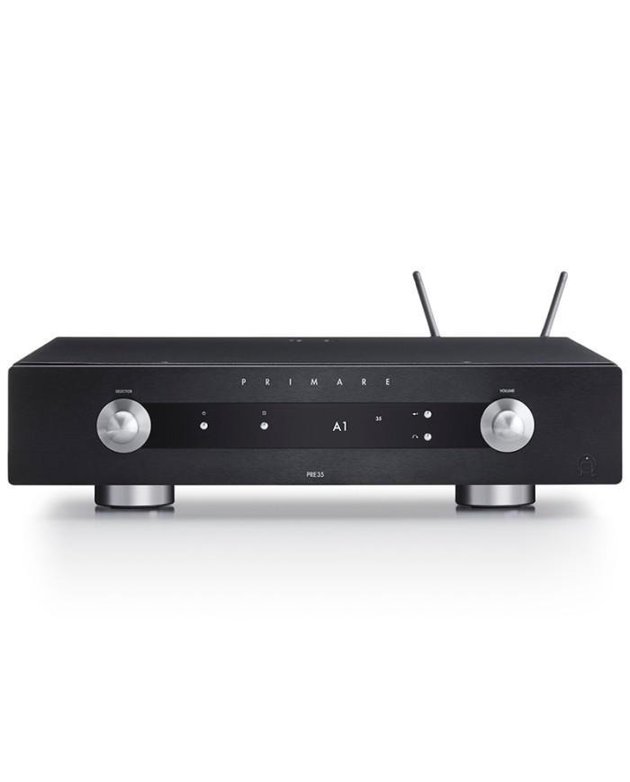 Primare PRE35 PRISMA nero Preamplificatore stereo bilanciato Componentistica superselezionata con streamer incluso