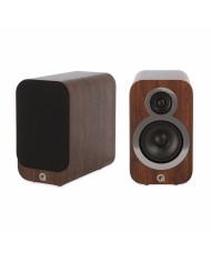 casse hi fi q acoustics 3010i walnut  3010i q acoustics 2 vie bass reflex