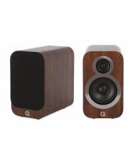 casse hi fi q acoustics 3010i walnut  3010i q acoustics 2 vie bass reflex
