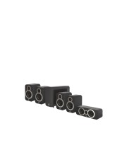 Q Acoustics Q 3010i Cinema Pack 5 Satelliti e Subwoofer Attivo Nero